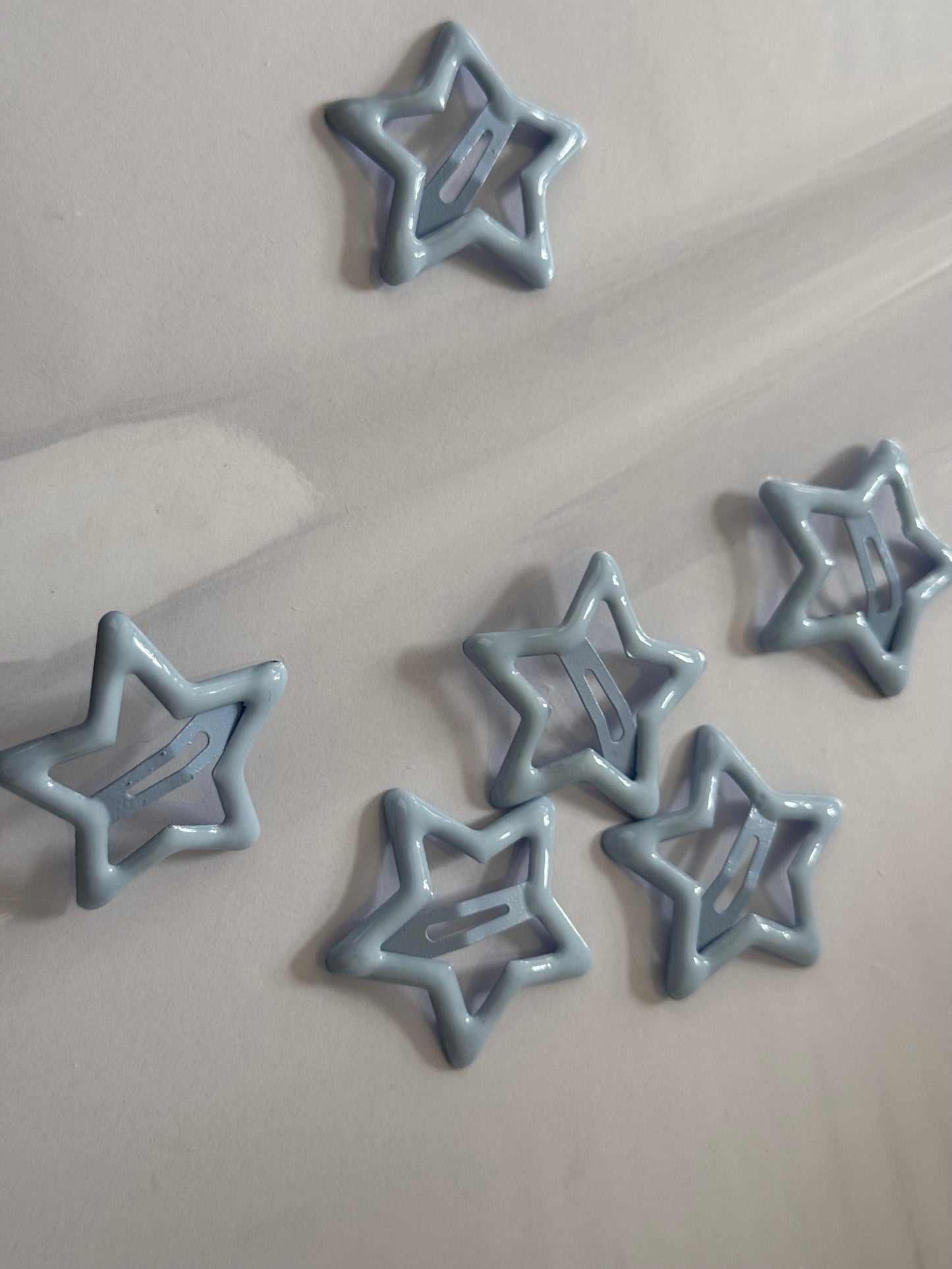 6 Star Hair Clips