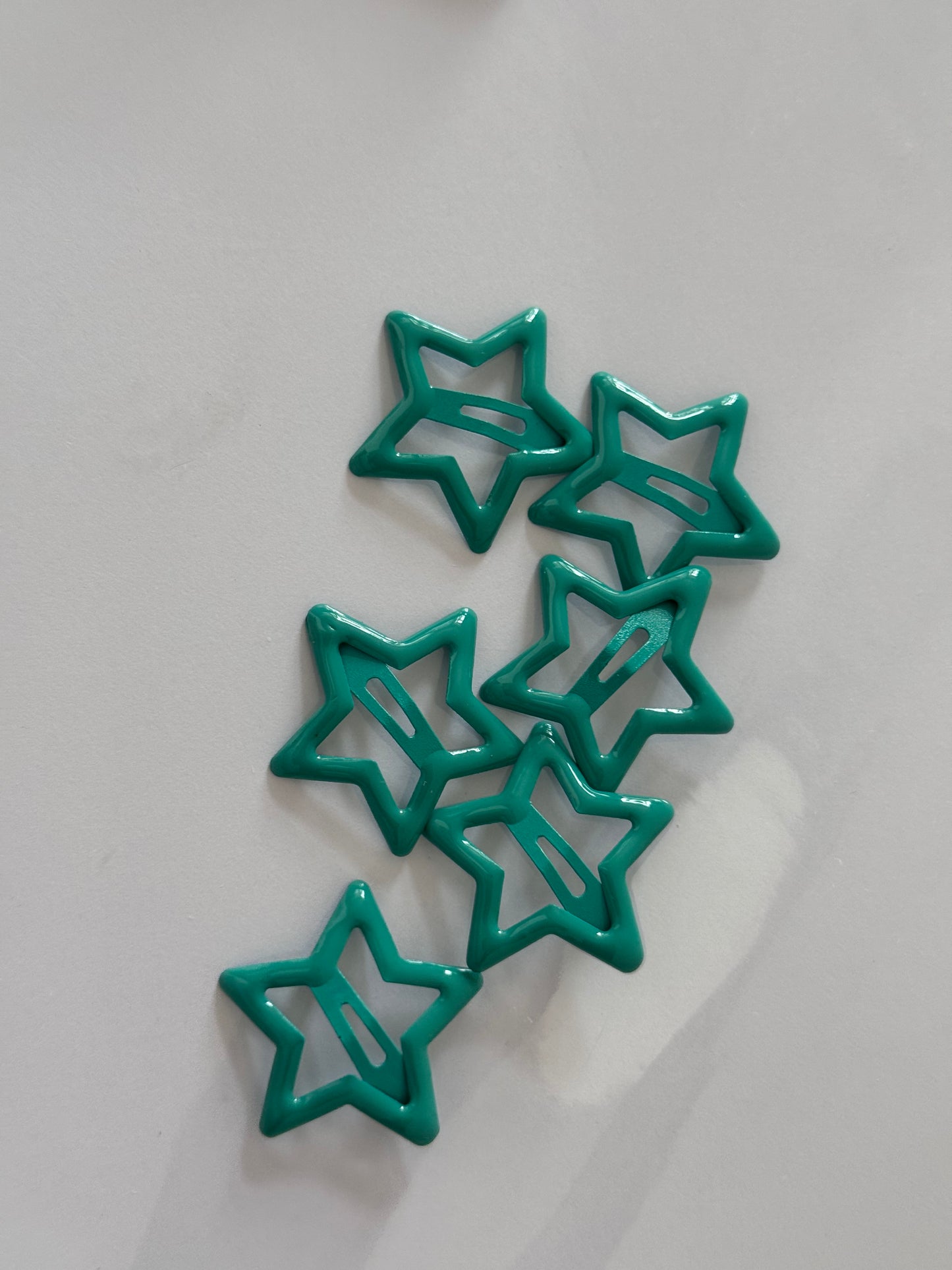 6 Star Hair Clips