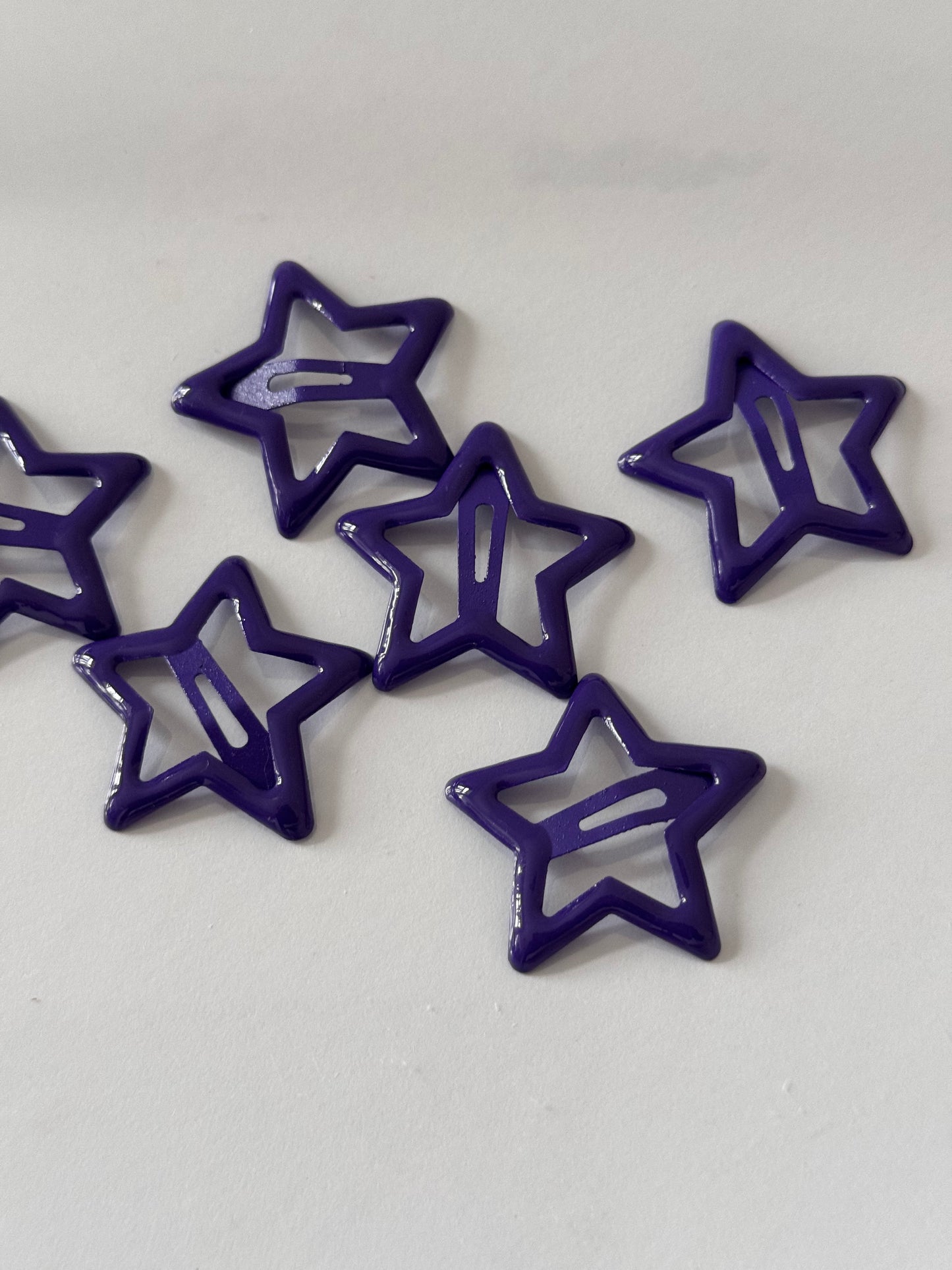6 Star Hair Clips