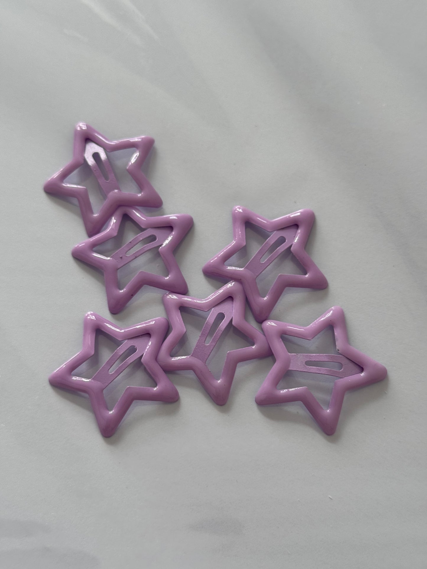 6 Star Hair Clips