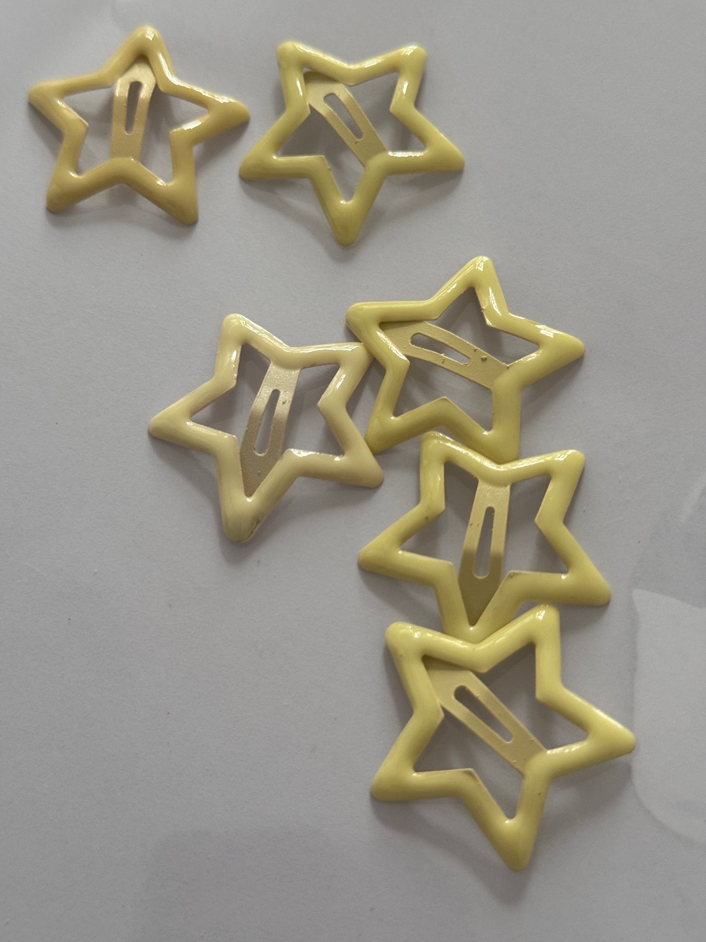 6 Star Hair Clips